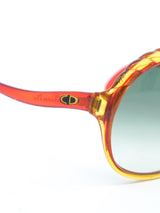 Christian Dior Two Tone Scalloped Sunglasses Accessory arcadeshops.com