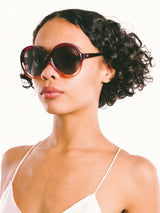 Dior Bianca Wine Red Butterfly Sunglasses Accessory arcadeshops.com