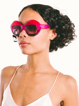 Jacques Marie Mage Doll Pink Ombre Sunglasses Accessory arcadeshops.com