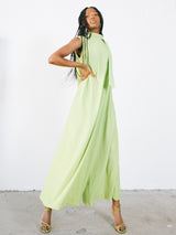Elizabeth Arden Chartreuse Jumpsuit Jumpsuit arcadeshops.com