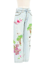 2005 Dolce & Gabbana Honolulu Jeans Bottom arcadeshops.com