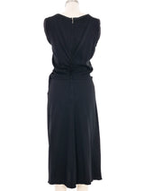 Prada Black Ruffle Dress Dress arcadeshops.com