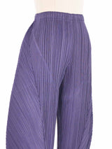 Issey Miyake Pleats Please Deep Lavender Barrel Pants Bottom arcadeshops.com