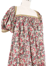 2007 Junya Watanabe Comme des Garcons Chain Trim Floral Shrug Dress Dress arcadeshops.com