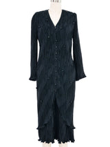 Judy Hornby Plisse Pleated Skirt Ensemble Suit arcadeshops.com