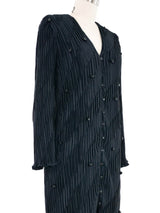 Judy Hornby Plisse Pleated Skirt Ensemble Suit arcadeshops.com