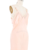 1940s Pastel Pink Slip Dress Dress arcadeshops.com
