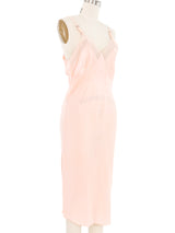 1940s Pastel Pink Slip Dress Dress arcadeshops.com