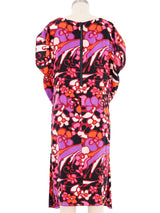Marni Abstract Floral Printed Dress Dress arcadeshops.com