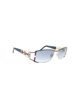 Cazal Thin Cutout Frame Sunglasses Accessory arcadeshops.com