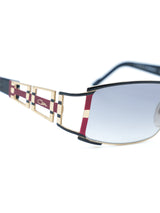 Cazal Thin Cutout Frame Sunglasses Accessory arcadeshops.com