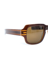 Grey Ant Brown Square Frame Sunglasses Accessory arcadeshops.com
