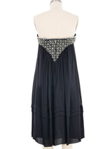 Roberto Cavalli Bead Embellished Babydoll Dress Dress arcadeshops.com