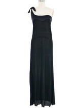 2000 Yeohlee One Shoulder Gown Dress arcadeshops.com
