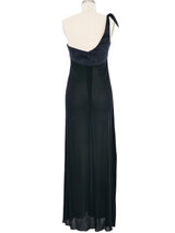 2000 Yeohlee One Shoulder Gown Dress arcadeshops.com