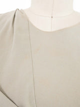 2014 Lanvin Draped Sleeveless Dress Dress arcadeshops.com