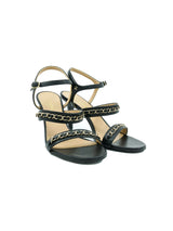 Chanel Chain Strap Sandals, 37.5 Accessory arcadeshops.com