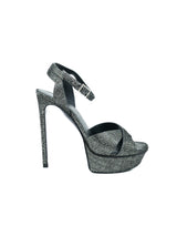 Saint Laurent Metallic Tribute Heels, 36 Accessory arcadeshops.com