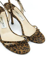 Jimmy Choo Cheetah Slingback Heels, 38 Accessory arcadeshops.com