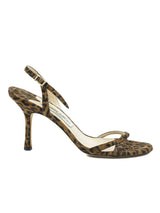 Jimmy Choo Cheetah Slingback Heels, 38 Accessory arcadeshops.com