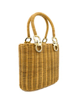Ferragamo Woven Basket Bag Accessory arcadeshops.com