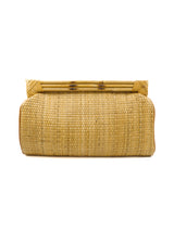 Barbara Bolan Woven Oversized Clutch Accessory arcadeshops.com