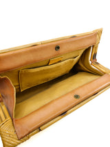 Barbara Bolan Woven Oversized Clutch Accessory arcadeshops.com