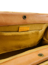 Barbara Bolan Woven Oversized Clutch Accessory arcadeshops.com