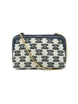 Celine Zip Around Triomphe Clutch Accessory arcadeshops.com