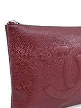 Chanel Timeless Caviar Cosmetic Pouch Accessory arcadeshops.com