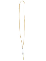 Swarovski Crystal Pen Pendant Necklace Accessory arcadeshops.com