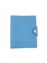 Hermes Ulysse Blue Leather Notebook Accessory arcadeshops.com