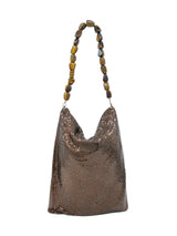 Whiting and Davis Stone Strap Chainmail Bag Accessory arcadeshops.com