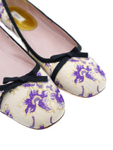Prada Brocade Flats, 38.5 Accessory arcadeshops.com