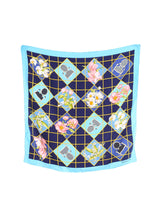 Christian Dior Floral Cannage Silk Scarf Accessory arcadeshops.com