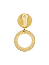 Dior Crest Drop Earrings Accessory arcadeshops.com