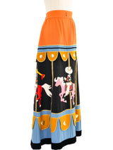 Malcolm Starr Carousel Applique Skirt Bottom arcadeshops.com