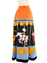 Malcolm Starr Carousel Applique Skirt Bottom arcadeshops.com