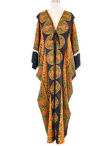 Zandra Rhodes Graphic Printed Caftan Dress arcadeshops.com