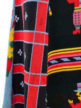 Alley Cat Betsey Johnson Graphic Knit Skirt Bottom arcadeshops.com