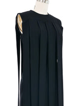 1960s Black Carwash Fringe Sheath Dress Dress arcadeshops.com
