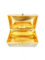 1960s Woven Metal Box Bag Accessory arcadeshops.com