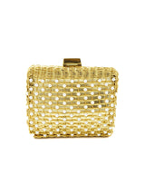 Rodo Pearl Beaded Wire Clutch Accessory arcadeshops.com