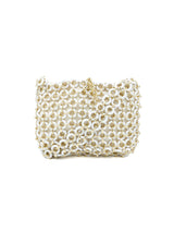 1960s Beaded Chainmail Shoulder Bag Accessory arcadeshops.com