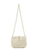 1960s Beaded Chainmail Shoulder Bag Accessory arcadeshops.com