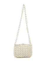 1960s Beaded Chainmail Shoulder Bag Accessory arcadeshops.com