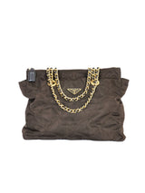 1995 Prada Re-edition Brown Tessuto Quilted Tote Accessory arcadeshops.com