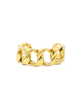 1990 Chanel Oversized Chain Link Cuff Accessory arcadeshops.com
