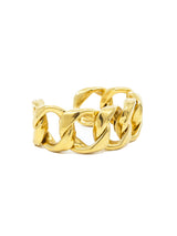 1990 Chanel Oversized Chain Link Cuff Accessory arcadeshops.com