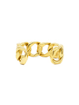 1990 Chanel Oversized Chain Link Cuff Accessory arcadeshops.com